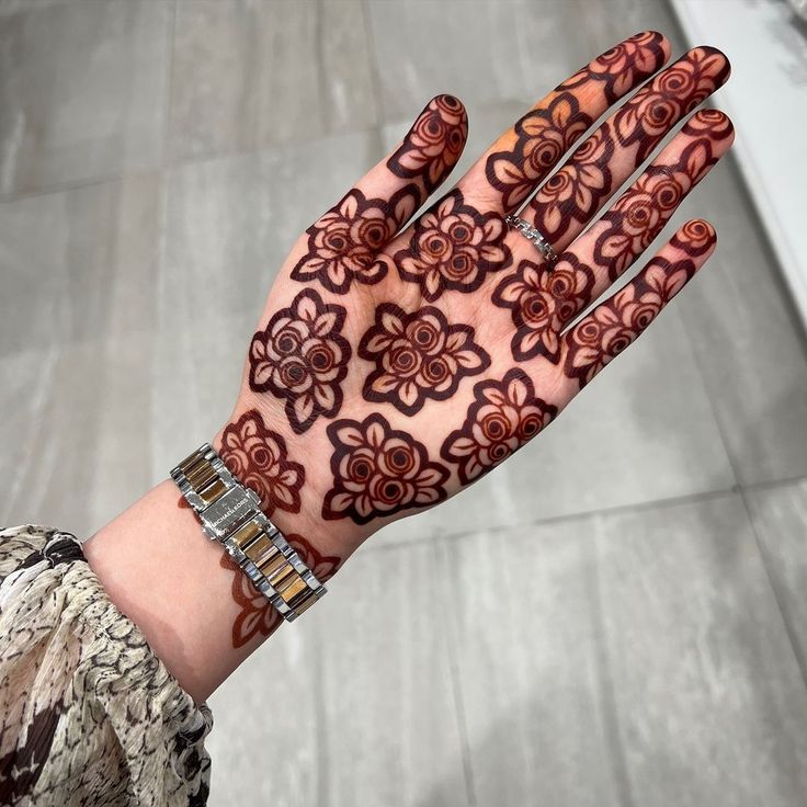 stylish best mehndi design simple