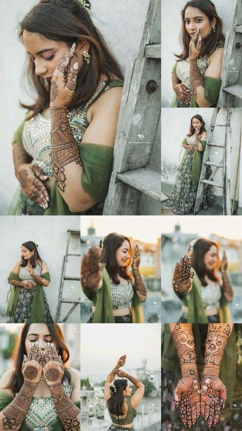 Latest simple mehndi design