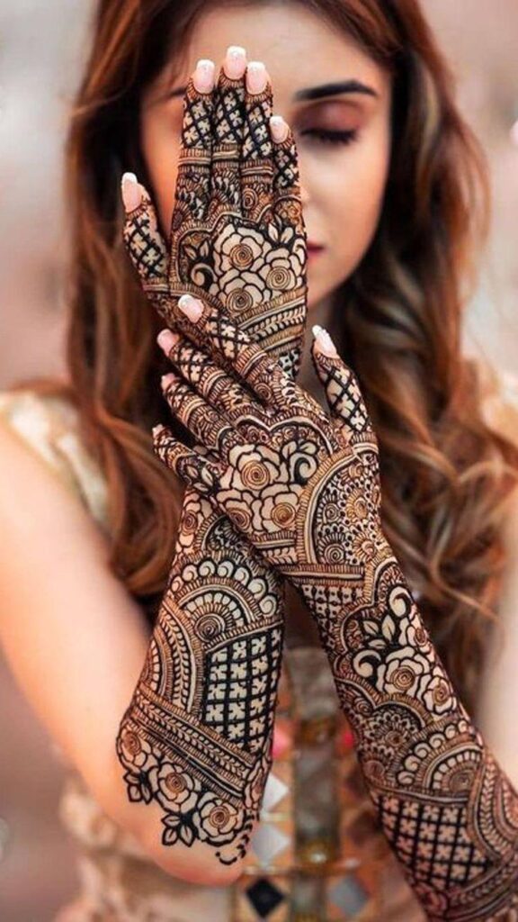 trending best bridal mehandi design